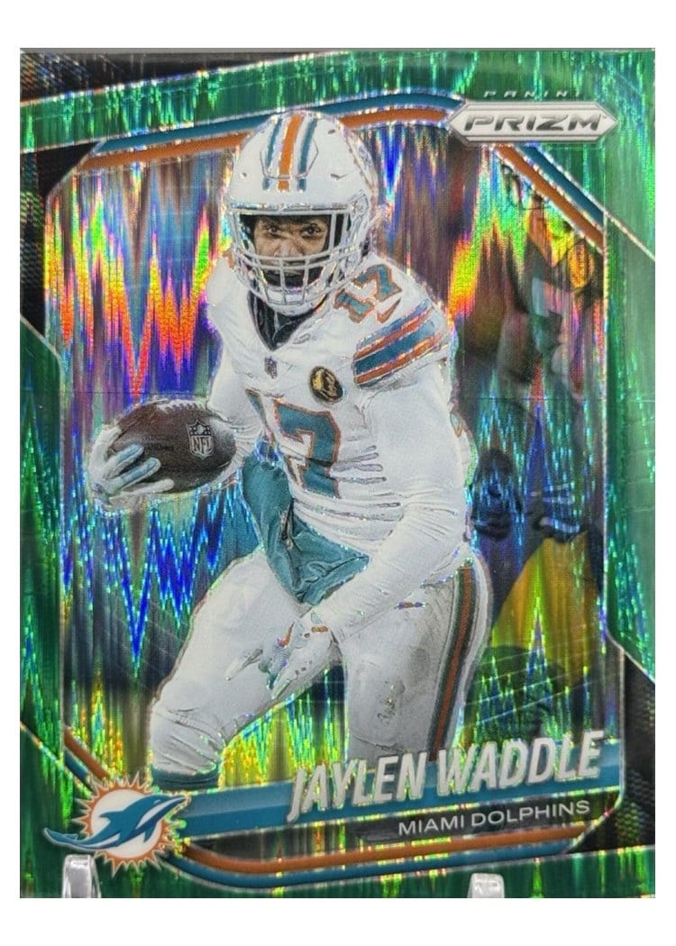 2025 Panini Prizm Base Set Jaylen Waddle #172 card