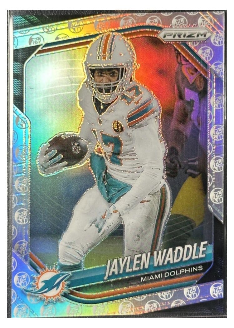 2025 Panini Prizm Base Set Jaylen Waddle #172 card