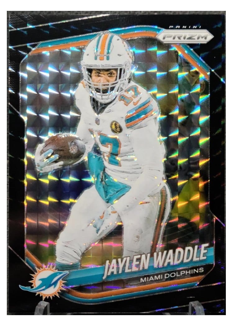 2025 Panini Prizm Base Set Jaylen Waddle #172 card