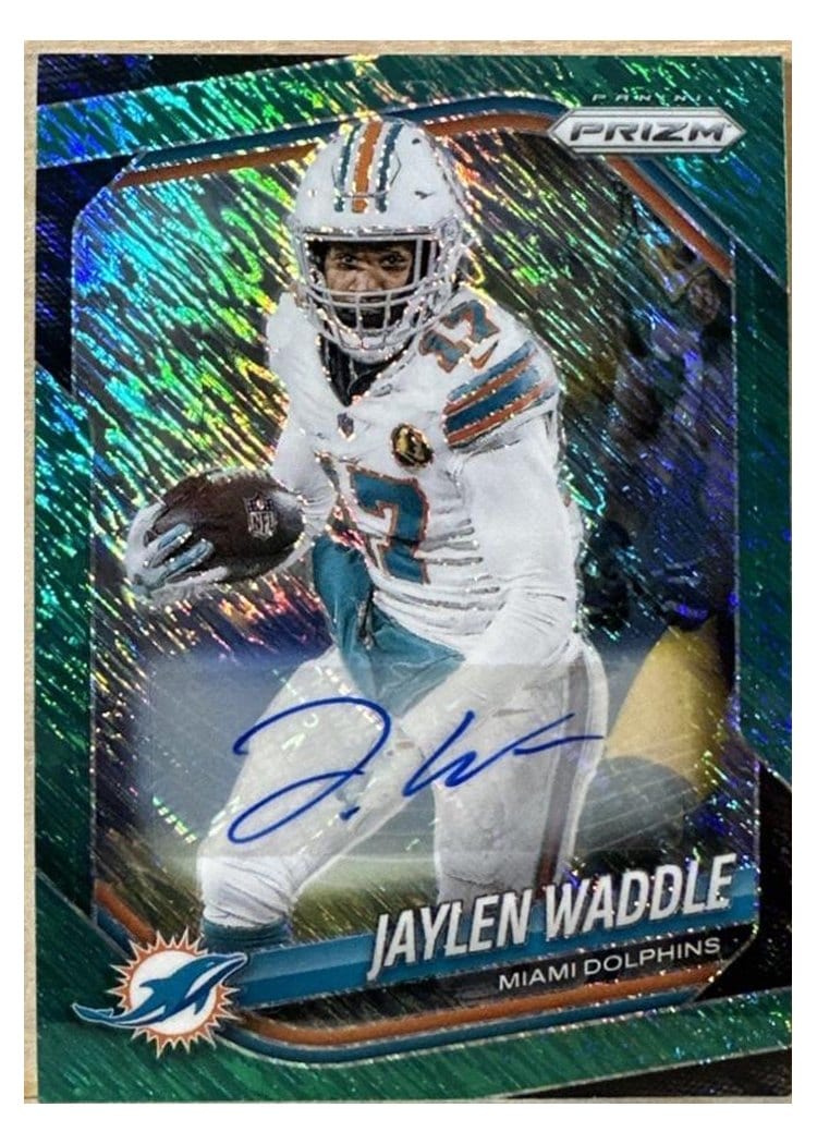 2025 Panini Prizm Base Set Jaylen Waddle #172 card