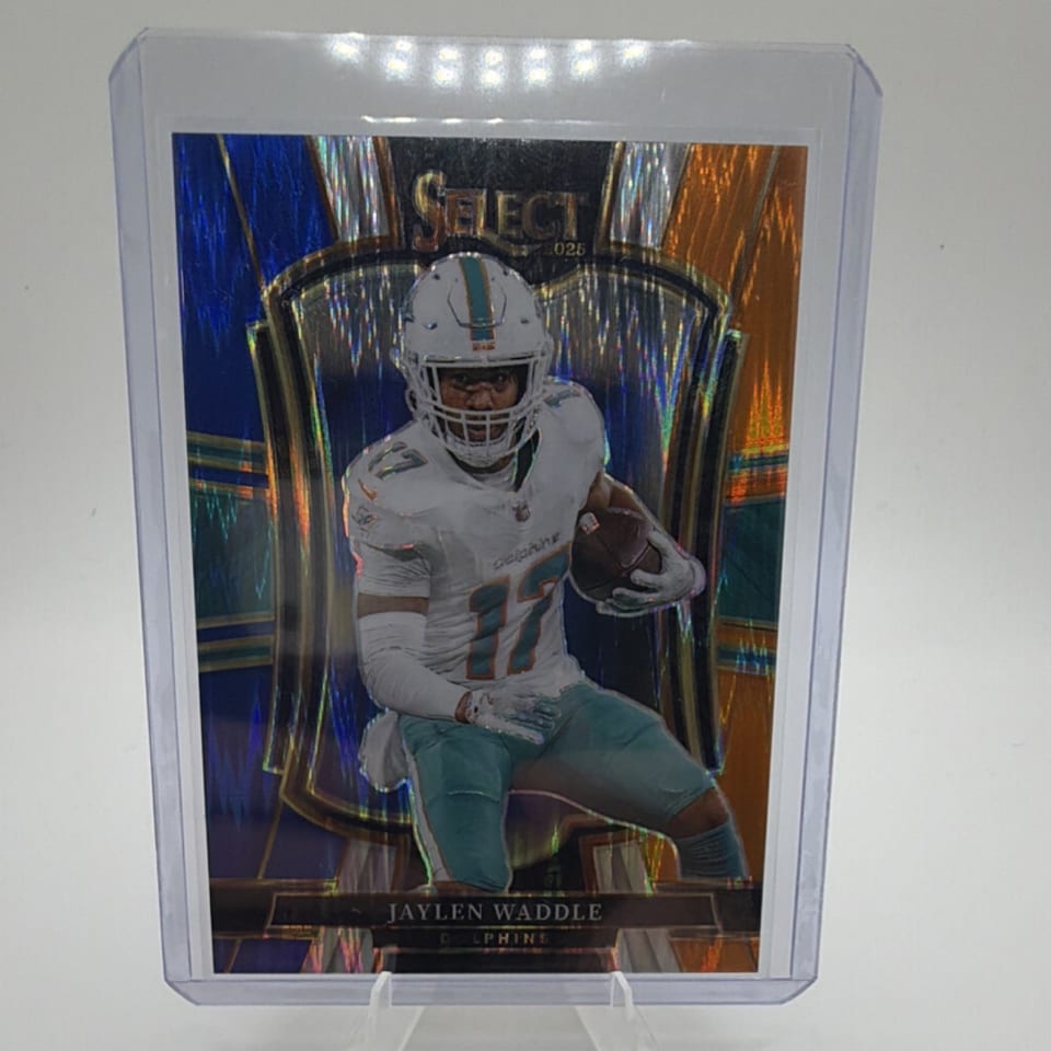 2025 Panini Select Jaylen Waddle #182 card