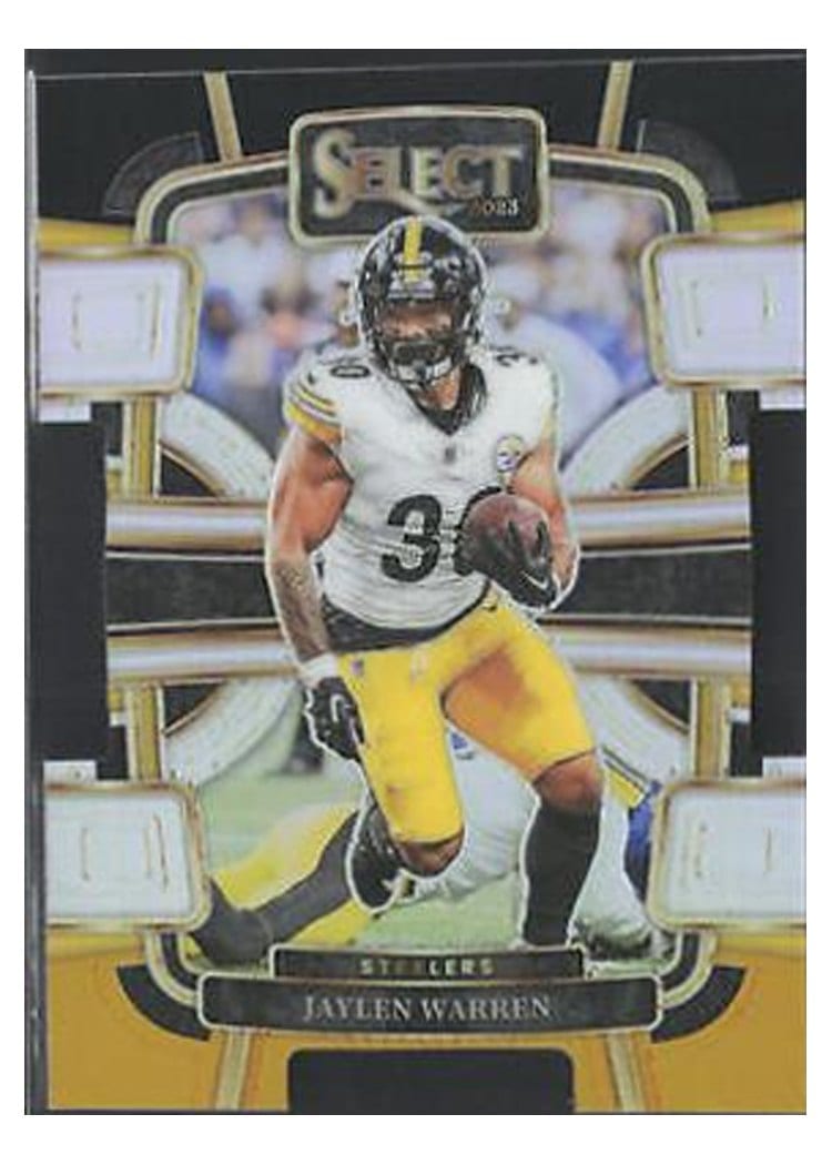 2023 Panini Select Base Set Jaylen Warren #82 card