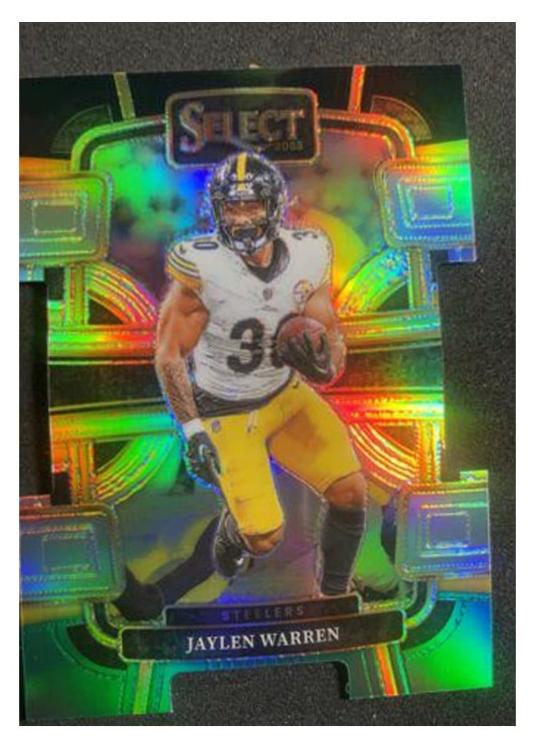 2023 Panini Select Base Set Jaylen Warren #82 card