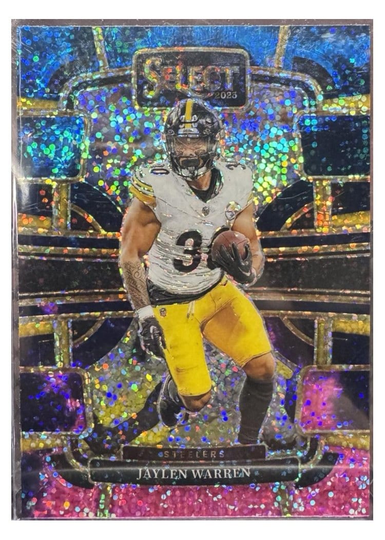 2023 Panini Select Base Set Jaylen Warren #82 card