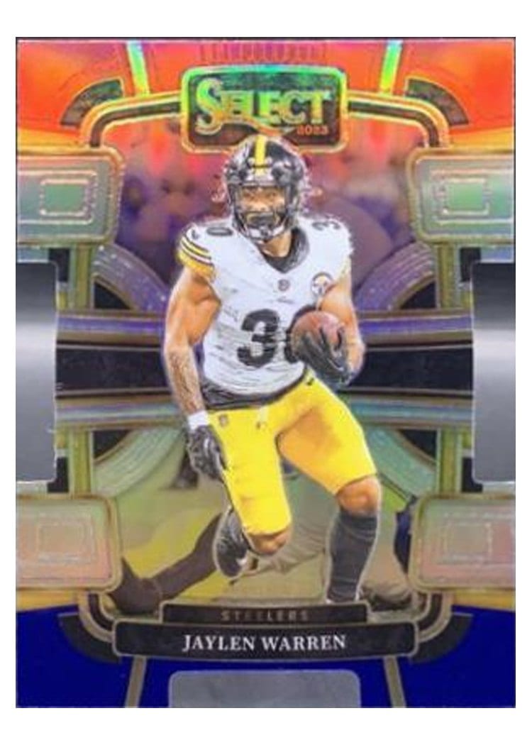 2023 Panini Select Base Set Jaylen Warren #82 card
