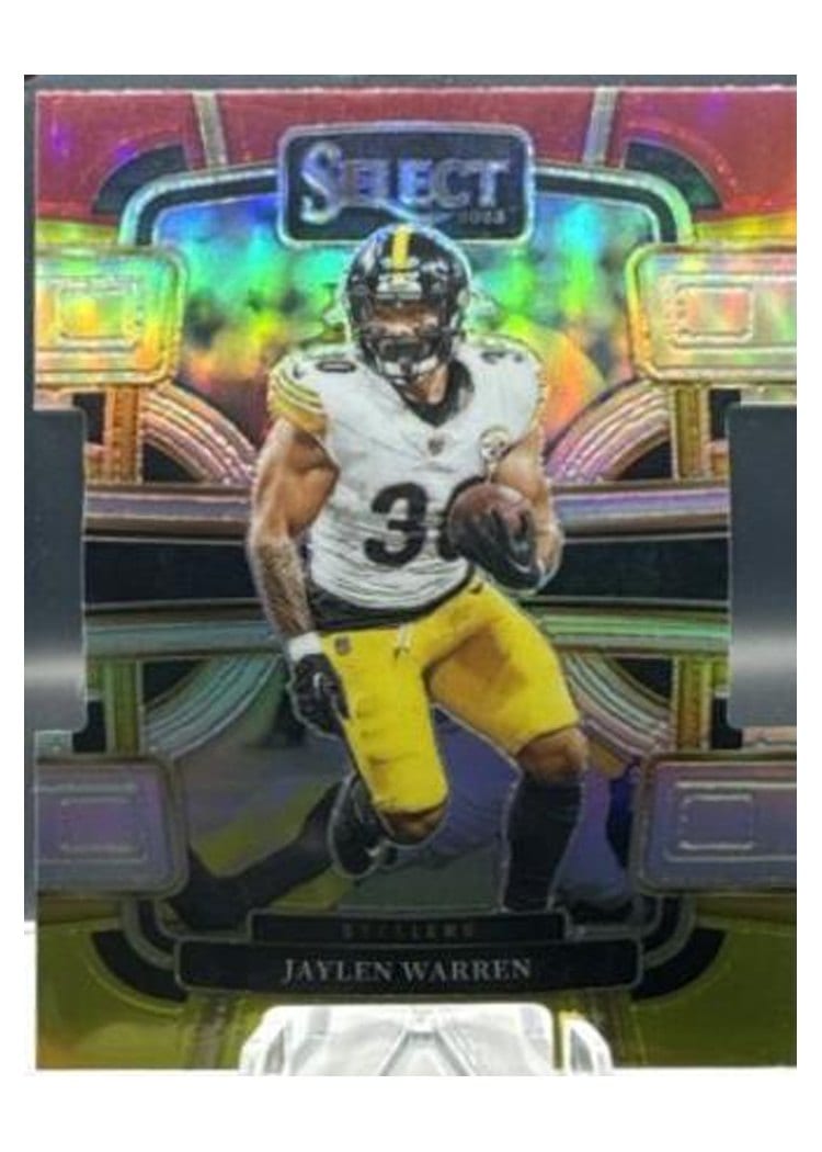 2023 Panini Select Base Set Jaylen Warren #82 card