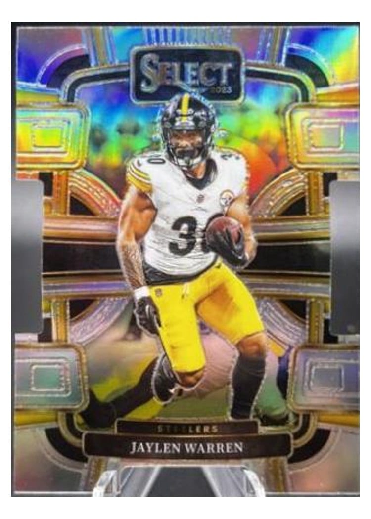 2023 Panini Select Base Set Jaylen Warren #82 card