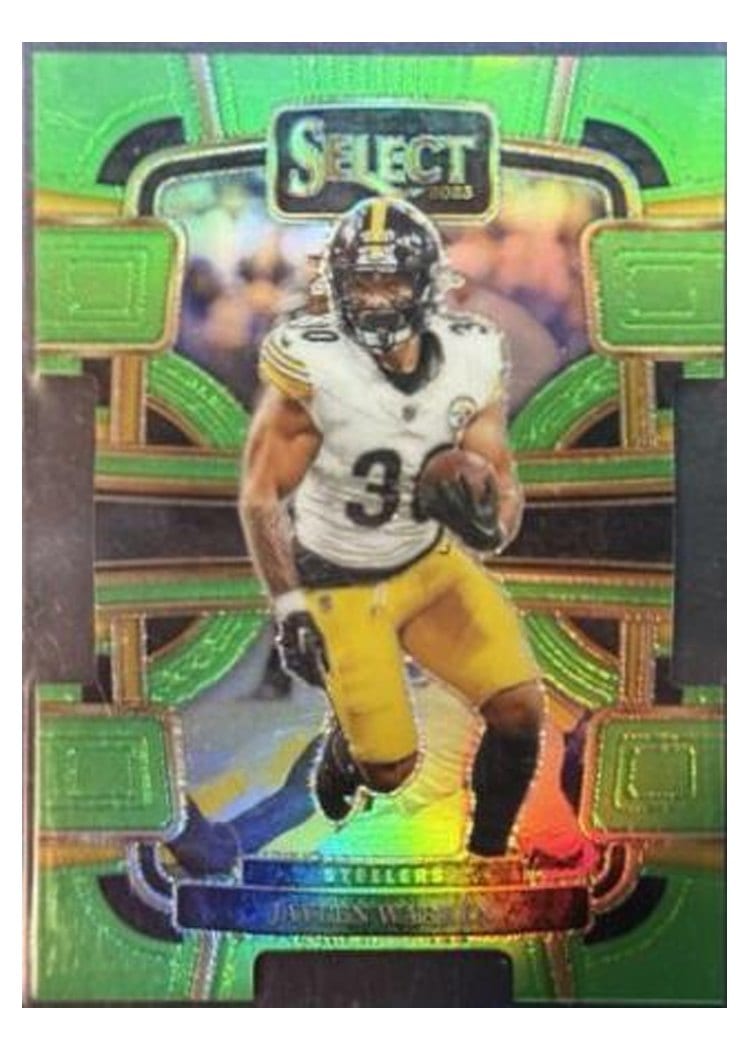 2023 Panini Select Base Set Jaylen Warren #82 card
