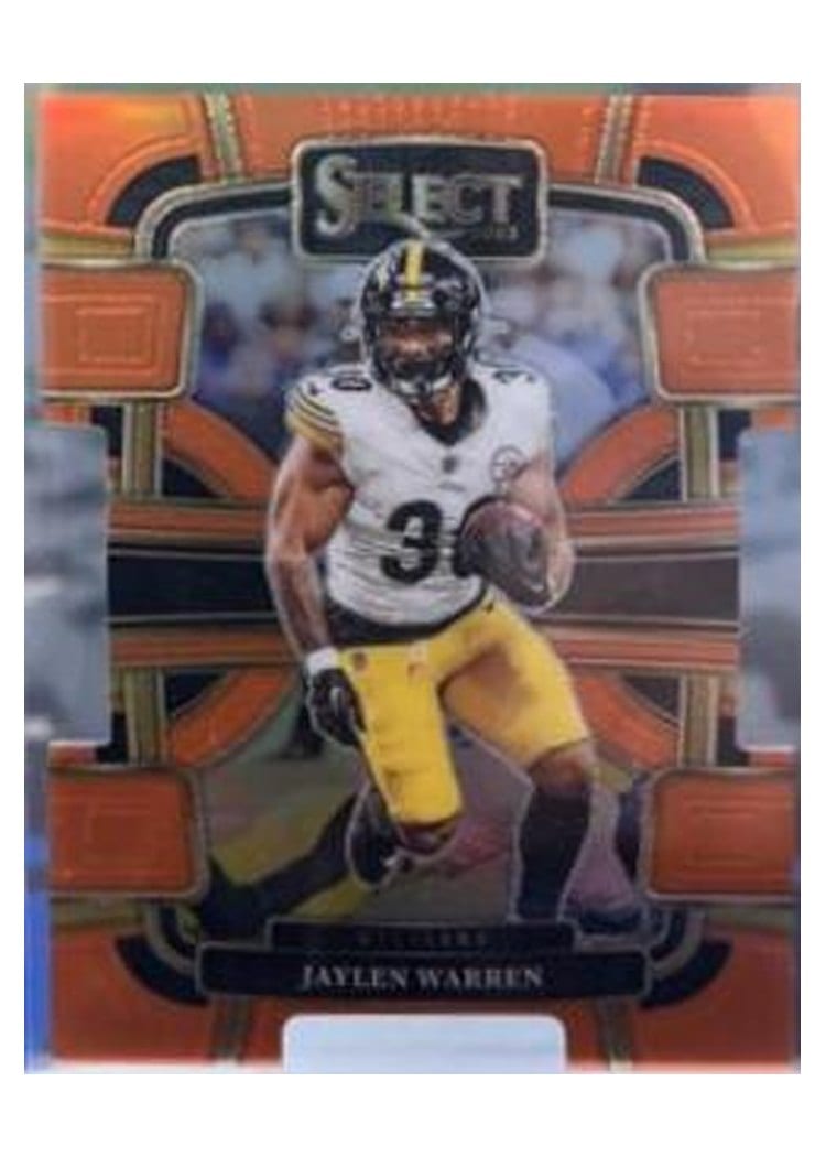 2023 Panini Select Base Set Jaylen Warren #82 card