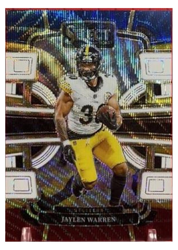 2023 Panini Select Base Set Jaylen Warren #82 card