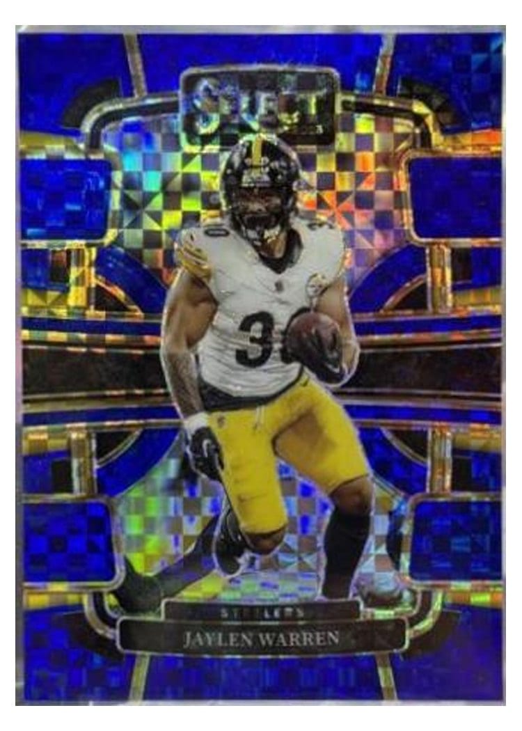 2023 Panini Select Base Set Jaylen Warren #82 card
