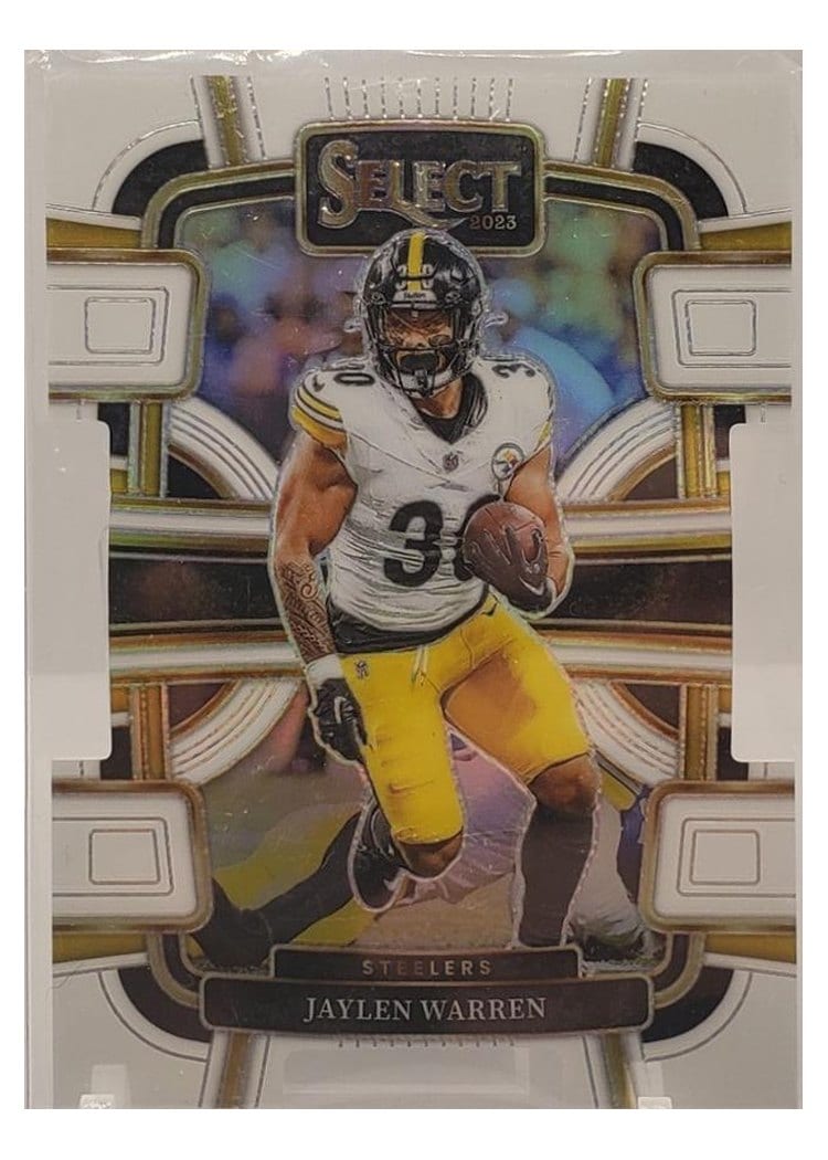 2023 Panini Select Base Set Jaylen Warren #82 card
