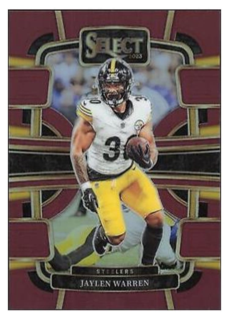 2023 Panini Select Base Set Jaylen Warren #82 card