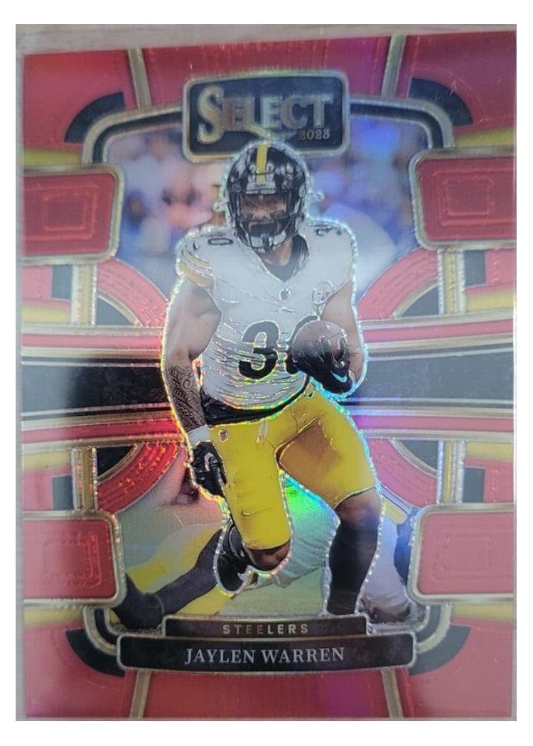 2023 Panini Select Base Set Jaylen Warren #82 card