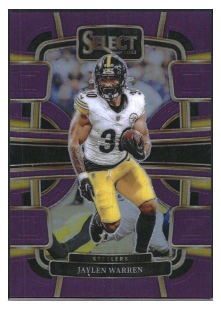 2023 Panini Select Base Set Jaylen Warren #82 card