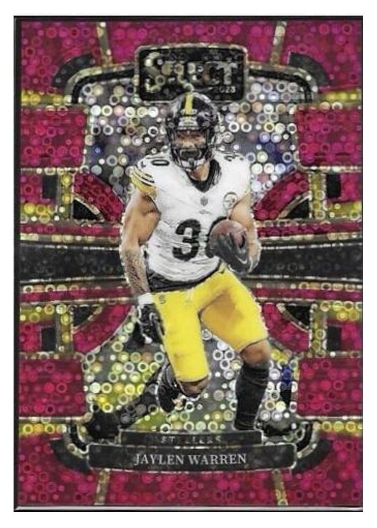 2023 Panini Select Base Set Jaylen Warren #82 card