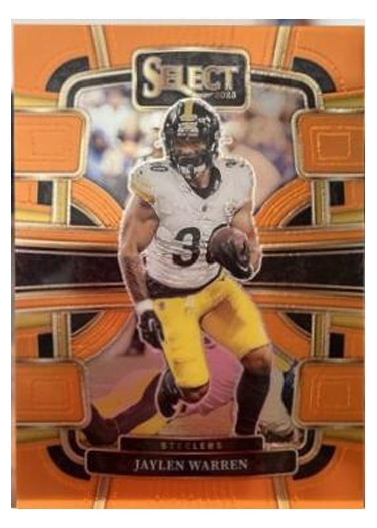 2023 Panini Select Base Set Jaylen Warren #82 card