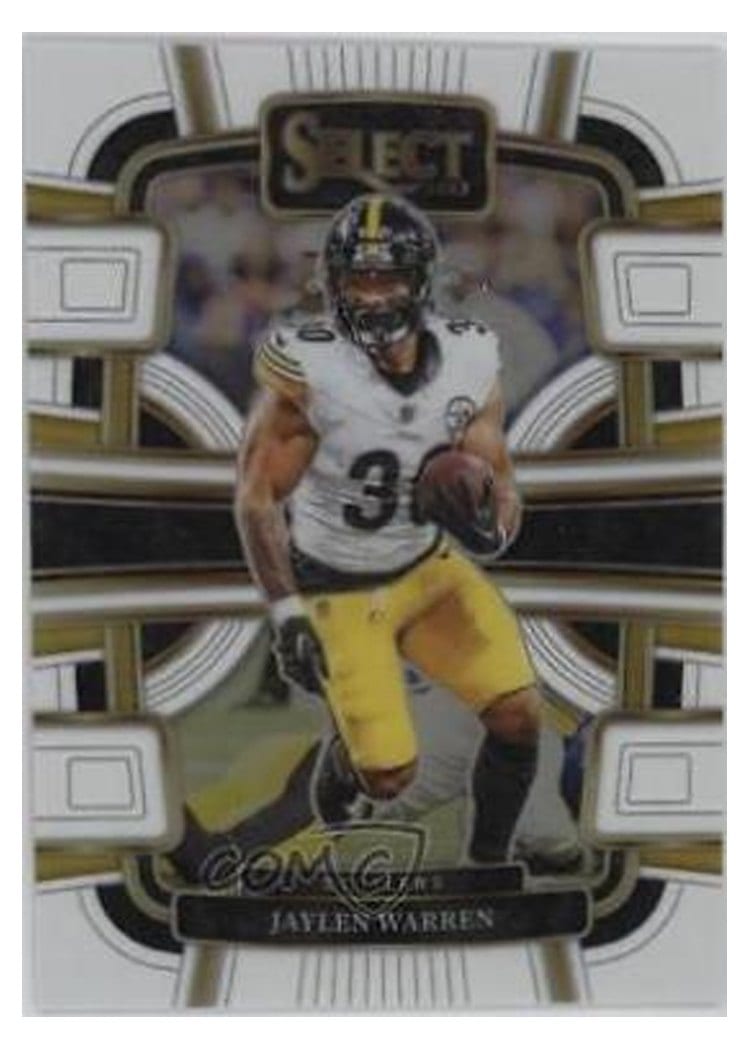2023 Panini Select Base Set Jaylen Warren #82 card