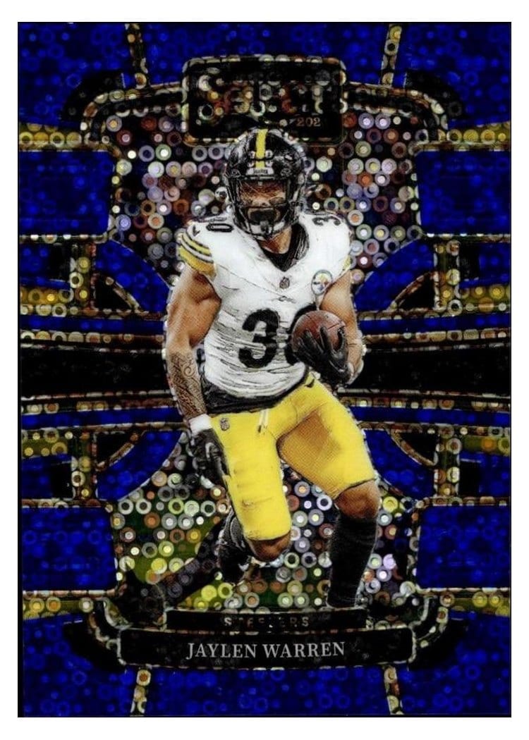 2023 Panini Select Base Set Jaylen Warren #82 card