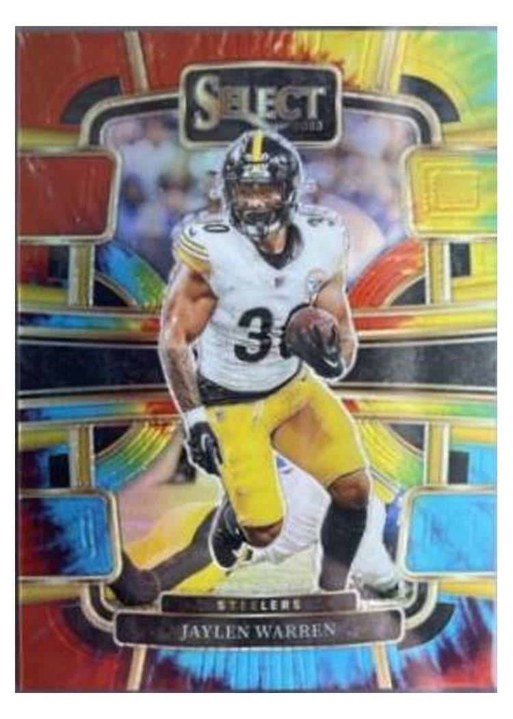 2023 Panini Select Base Set Jaylen Warren #82 card