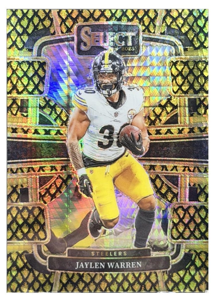 2023 Panini Select Base Set Jaylen Warren #82 card