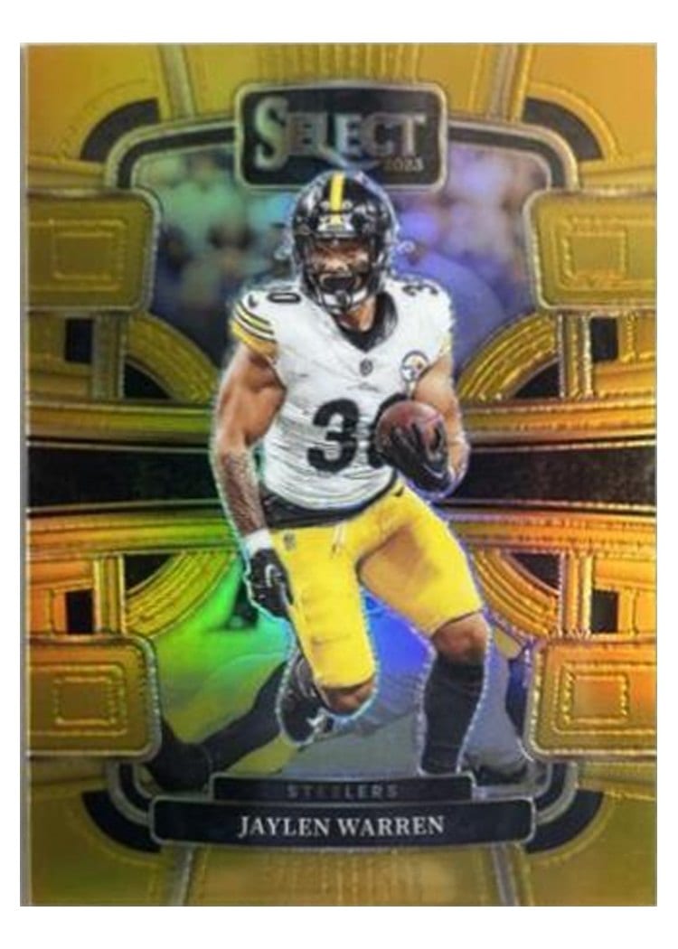 2023 Panini Select Base Set Jaylen Warren #82 card