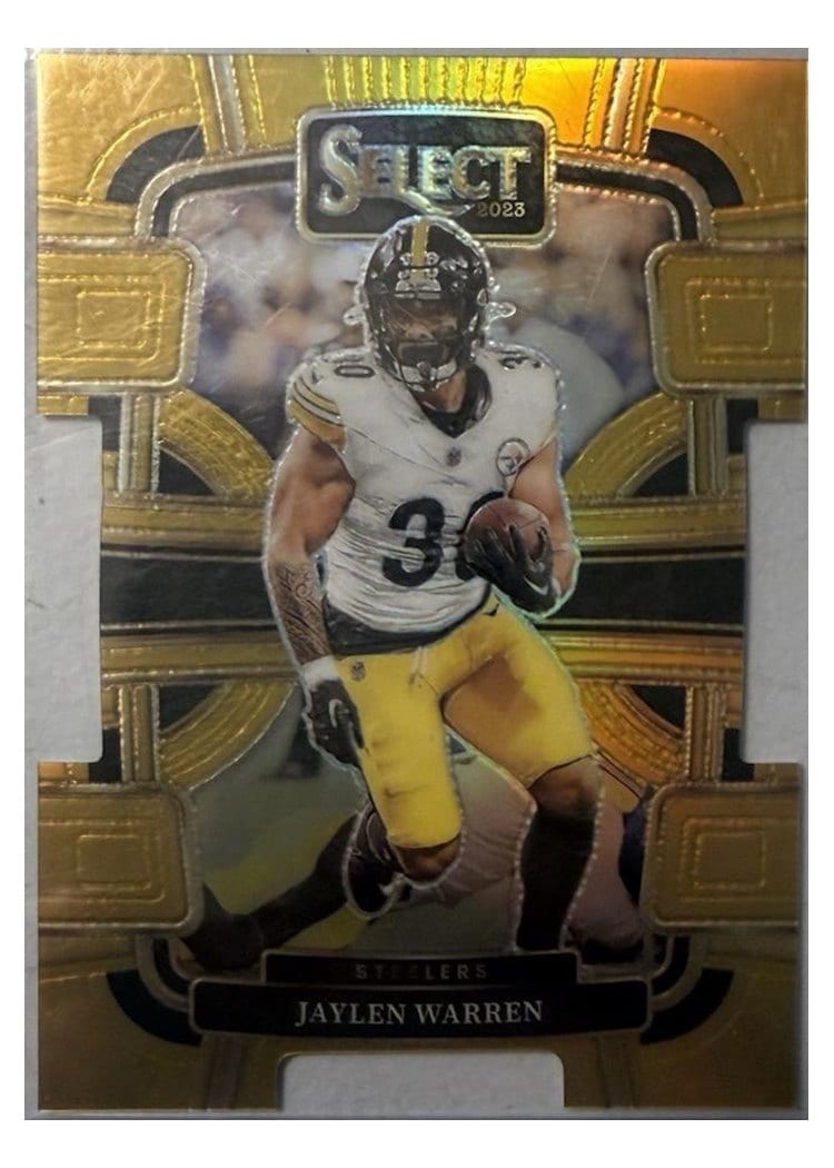 2023 Panini Select Base Set Jaylen Warren #82 card