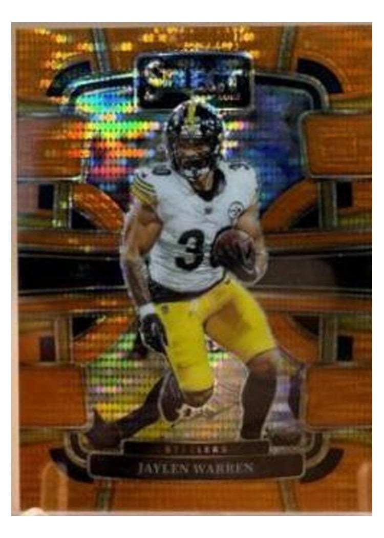 2023 Panini Select Base Set Jaylen Warren #82 card
