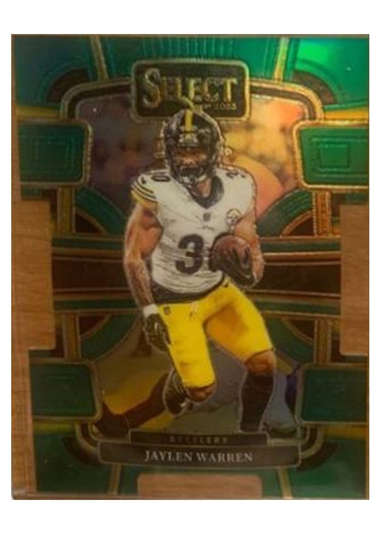 2023 Panini Select Base Set Jaylen Warren #82 card