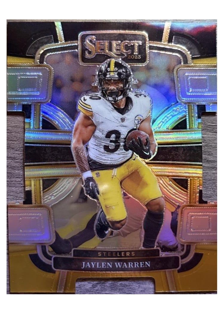 2023 Panini Select Base Set Jaylen Warren #82 card