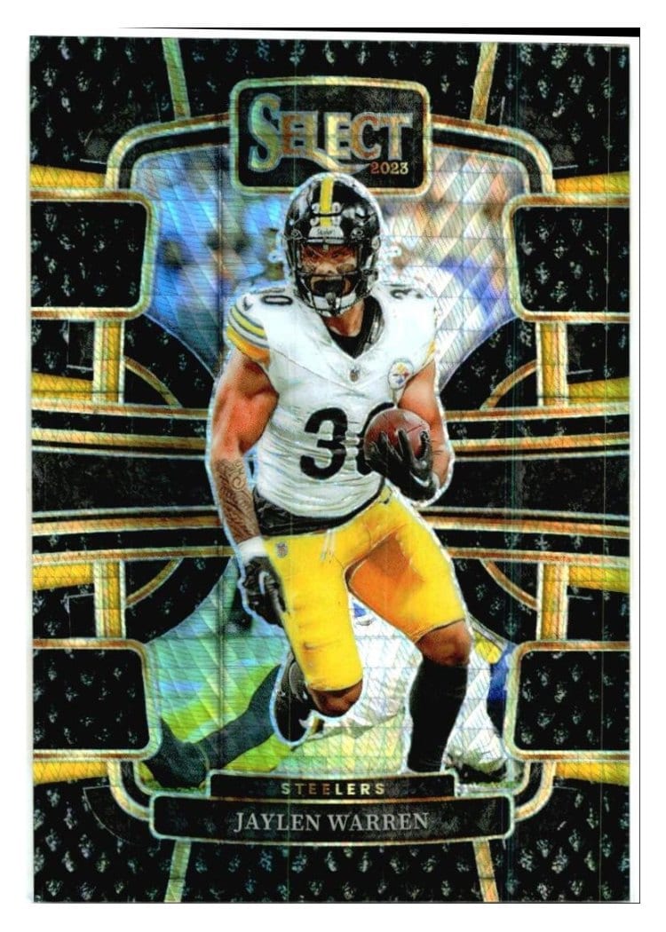 2023 Panini Select Base Set Jaylen Warren #82 card