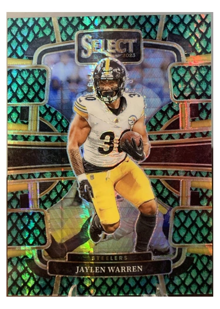 2023 Panini Select Base Set Jaylen Warren #82 card