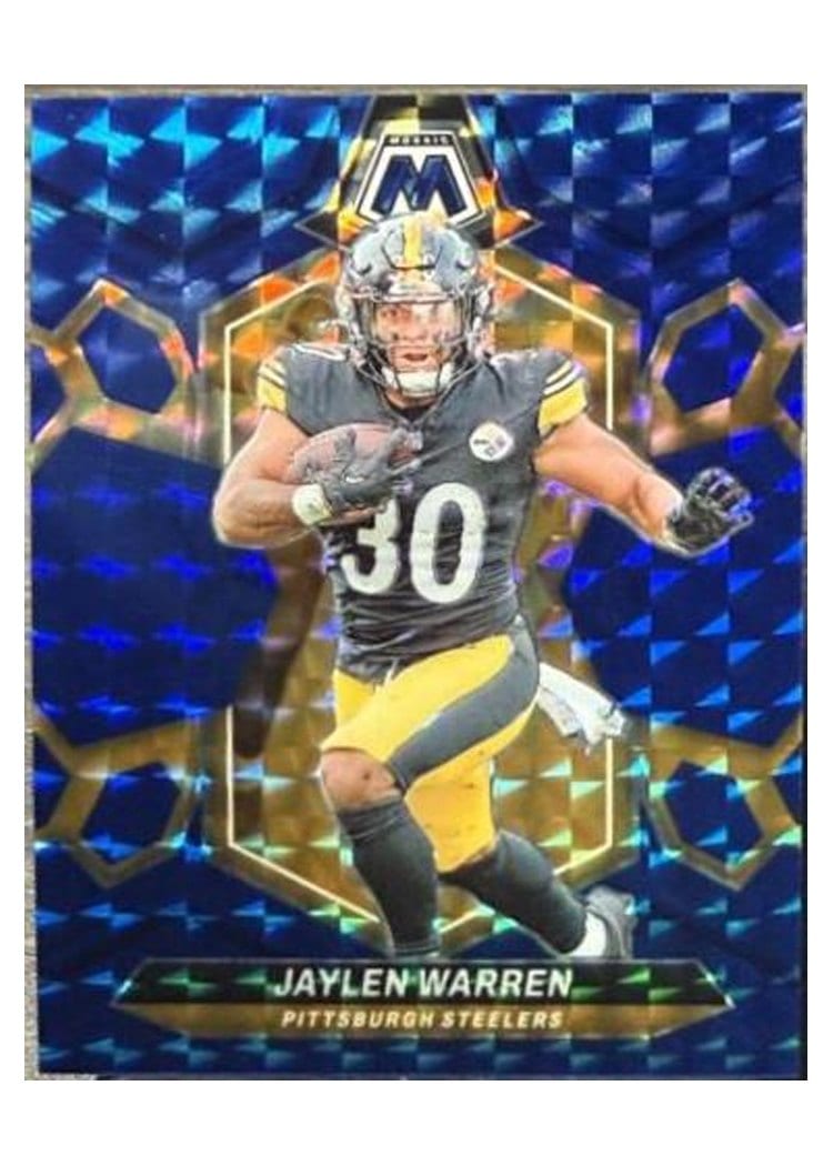 2024 Panini Mosaic Base Set Jaylen Warren #185 card