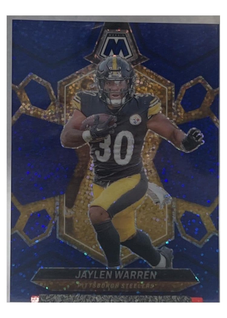 2024 Panini Mosaic Base Set Jaylen Warren #185 card