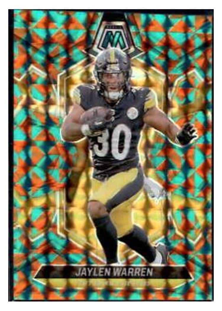 2024 Panini Mosaic Base Set Jaylen Warren #185 card