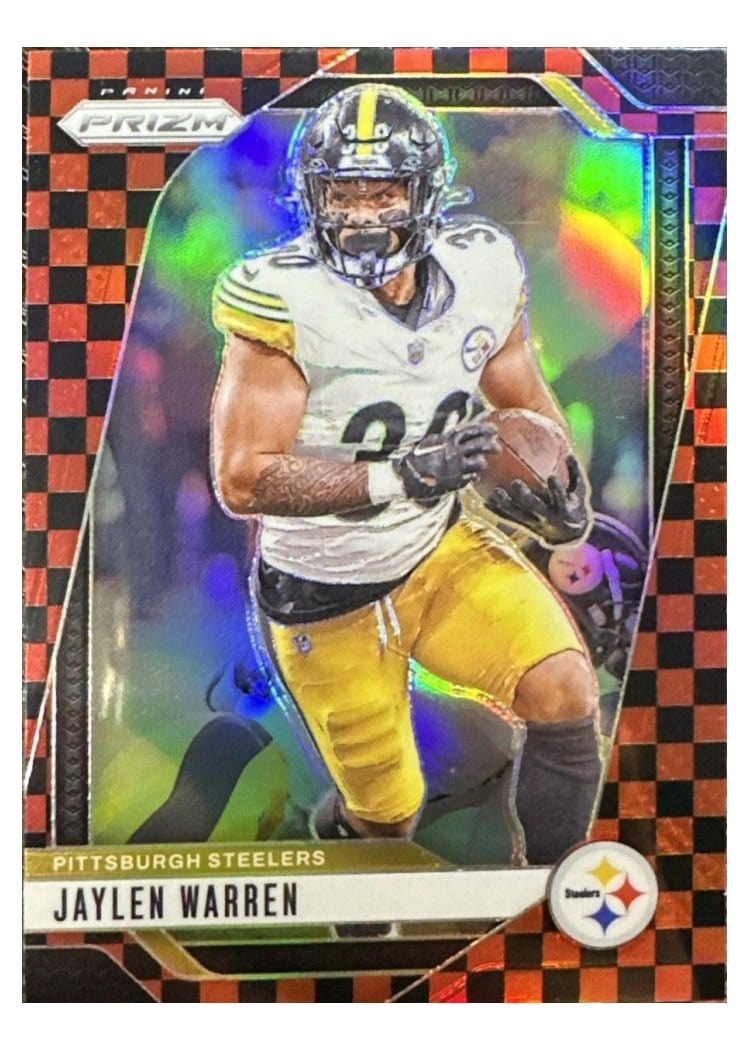 2024 Panini Prizm Base Set Jaylen Warren #242 card