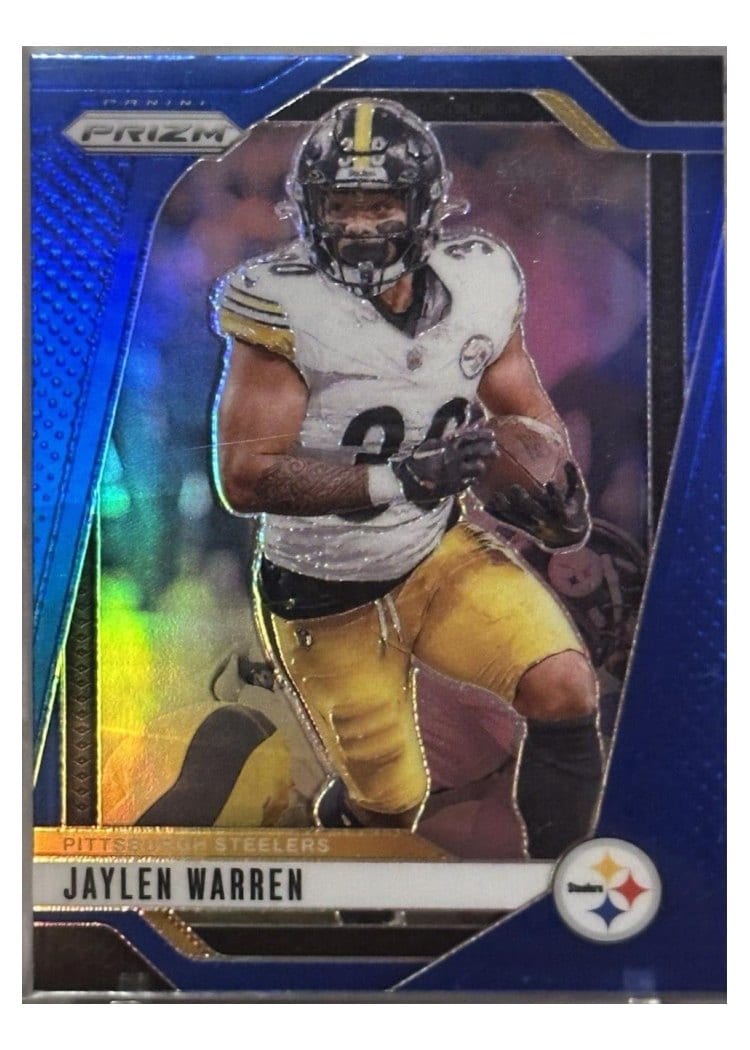 2024 Panini Prizm Base Set Jaylen Warren #242 card