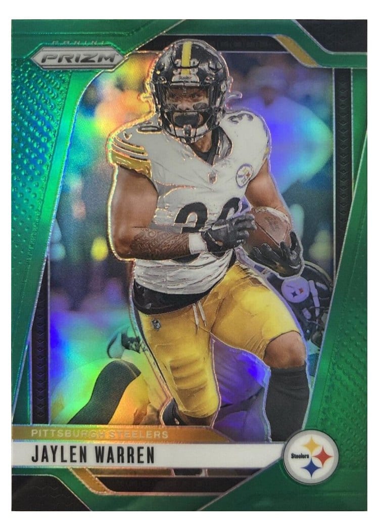 2024 Panini Prizm Base Set Jaylen Warren #242 card