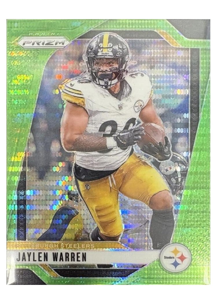 2024 Panini Prizm Base Set Jaylen Warren #242 card