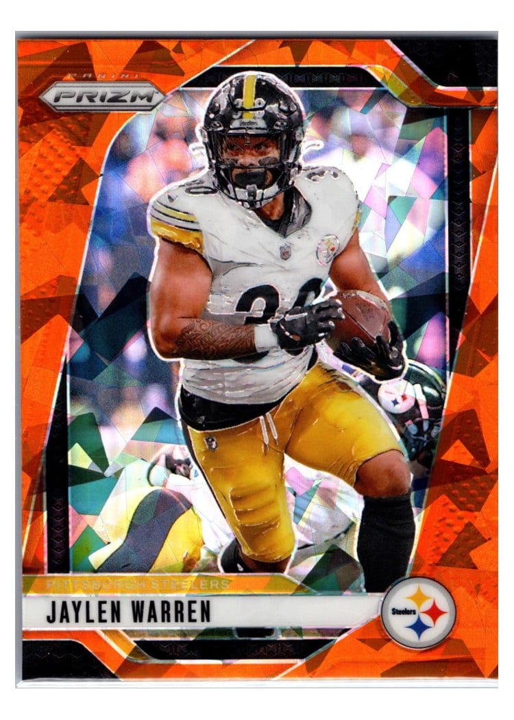 2024 Panini Prizm Base Set Jaylen Warren #242 card