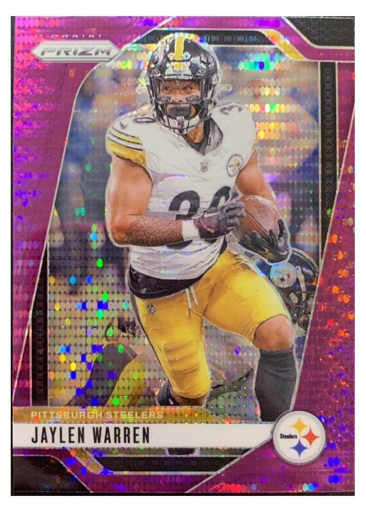 2024 Panini Prizm Base Set Jaylen Warren #242 card