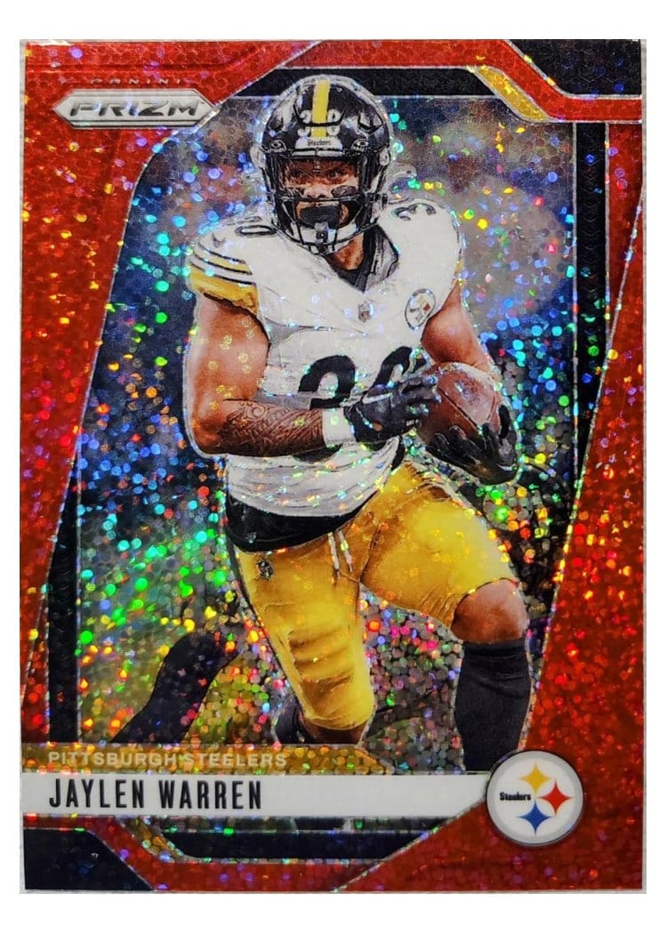 2024 Panini Prizm Base Set Jaylen Warren #242 card
