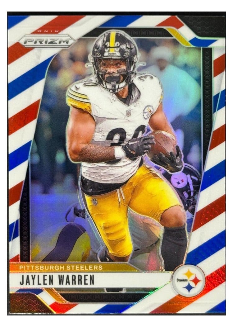 2024 Panini Prizm Base Set Jaylen Warren #242 card