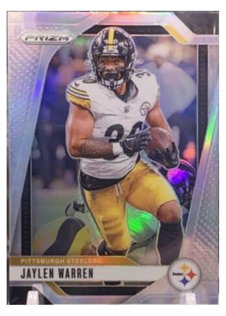 2024 Panini Prizm Base Set Jaylen Warren #242 card