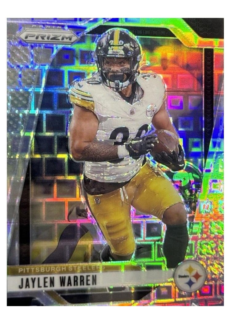 2024 Panini Prizm Base Set Jaylen Warren #242 card