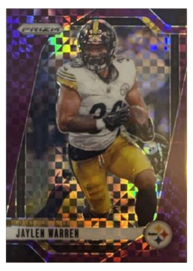 2024 Panini Prizm Base Set Jaylen Warren #242 card