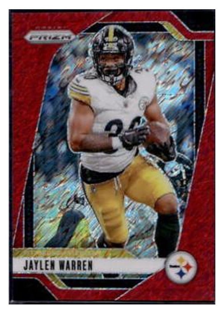 2024 Panini Prizm Base Set Jaylen Warren #242 card
