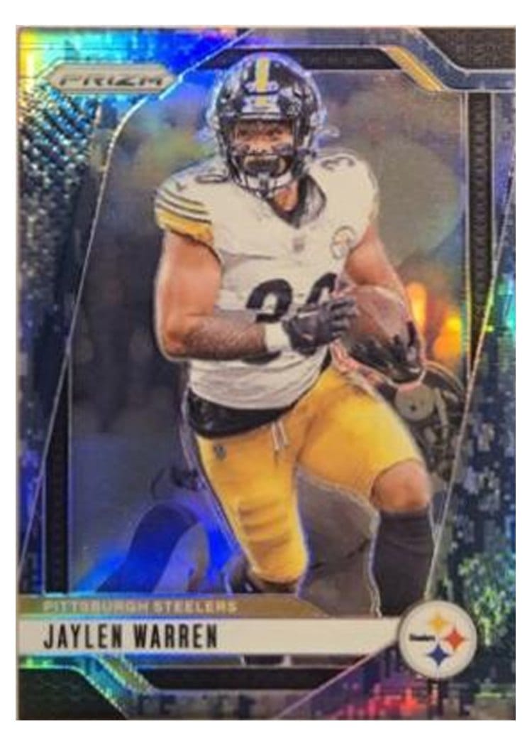 2024 Panini Prizm Base Set Jaylen Warren #242 card