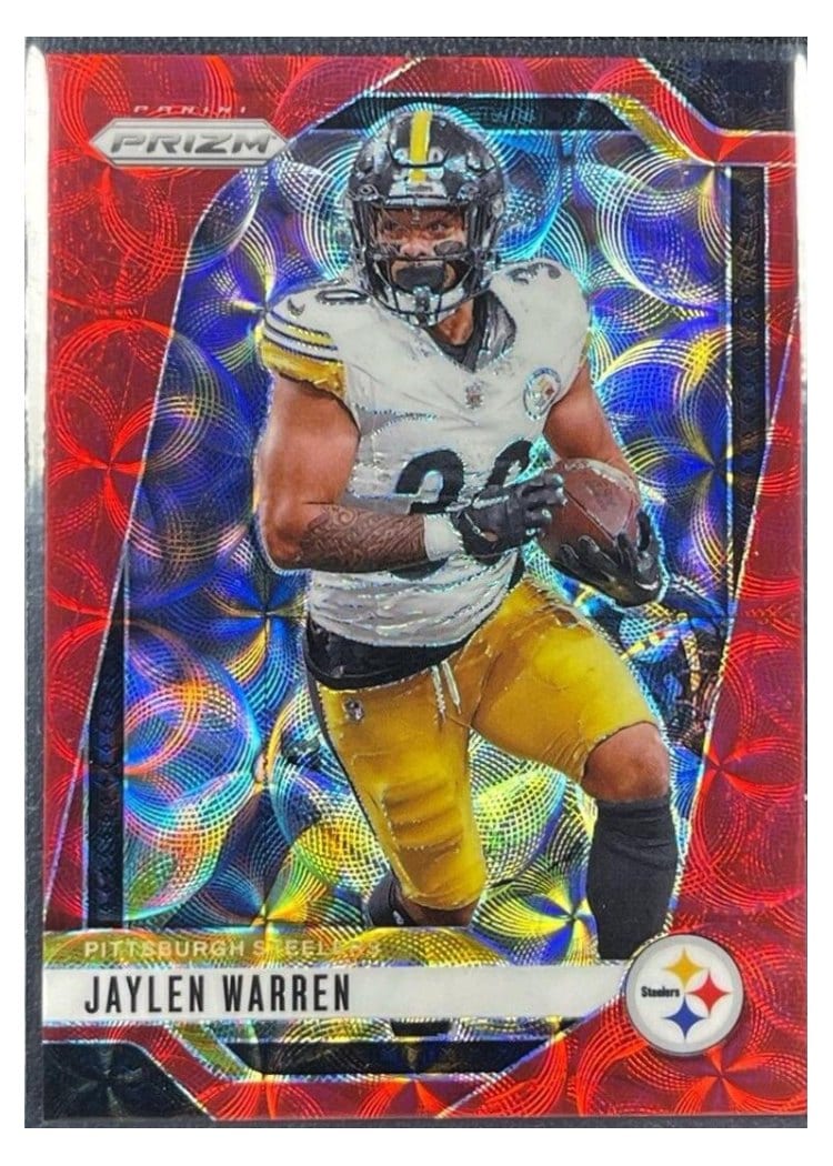 2024 Panini Prizm Base Set Jaylen Warren #242 card
