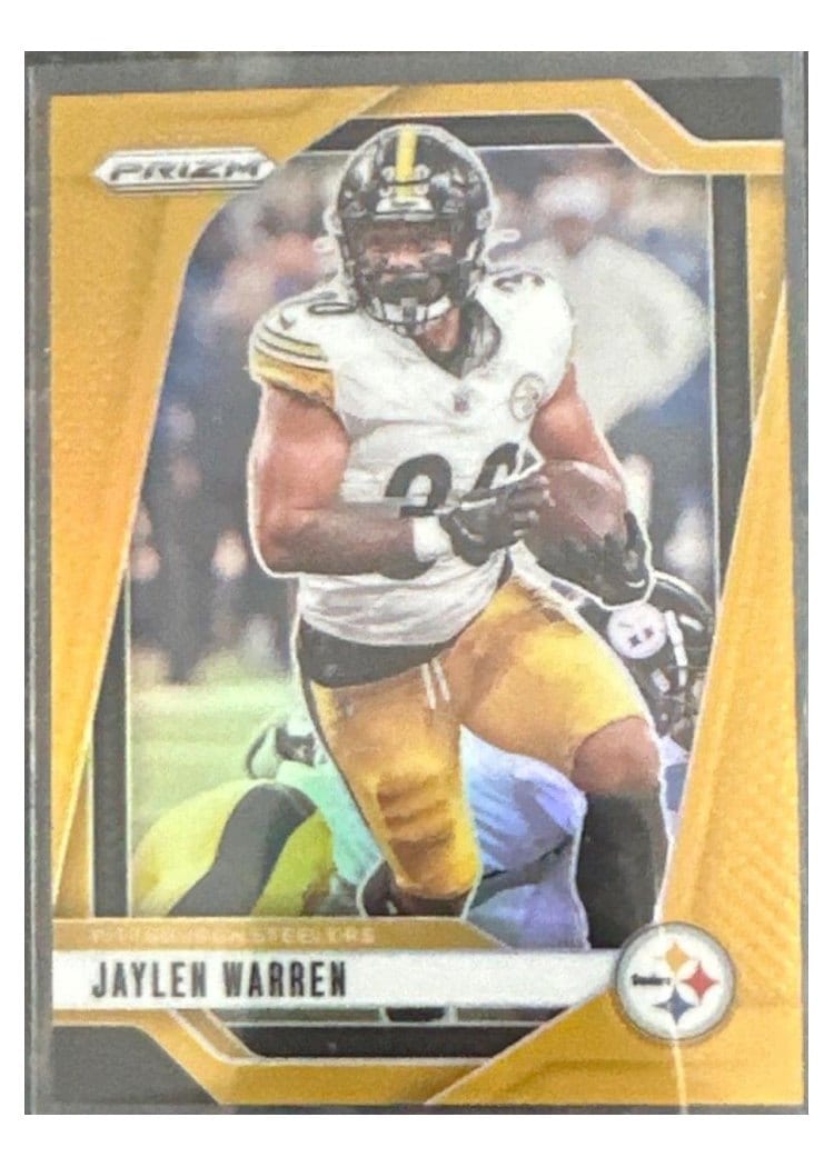 2024 Panini Prizm Base Set Jaylen Warren #242 card